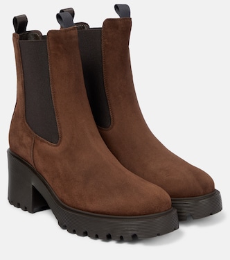 Chelsea Boots H649 aus Veloursleder | Hogan