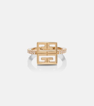 4G Swarovski® crystal-embellished ring | Givenchy