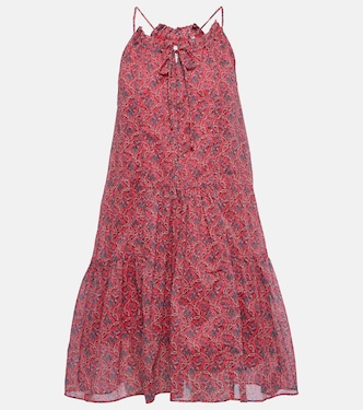 Robe Kayne imprimée en coton | Marant Etoile