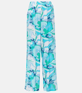 Pantalon ample Olivia à fleurs | Melissa Odabash