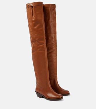 Amati leather over-the-knee boots | Isabel Marant