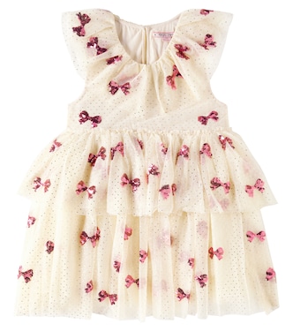 Kleid Yvonne aus Tüll mit Pailletten | Konges Sløjd