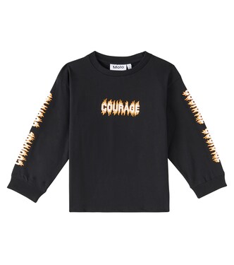 Rube printed cotton T-shirt | Molo