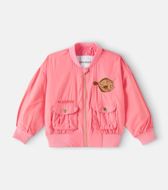 Bestickte Bomberjacke Flundra | Mini Rodini