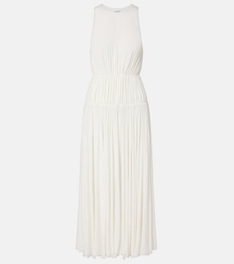 Gathered jersey maxi dress | Alaïa