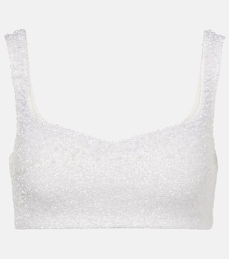 Venus embellished bra top | Clio Peppiatt