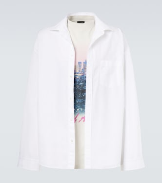 Hemd aus Jersey und Popeline | Balenciaga