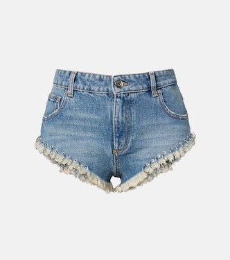 Verzierte Jeansshorts | Blumarine
