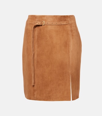 Suede miniskirt | Vince