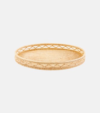 Sabbia wicker decorative tray | Cabana