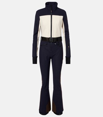 Logo belted ski suit | Moncler Grenoble