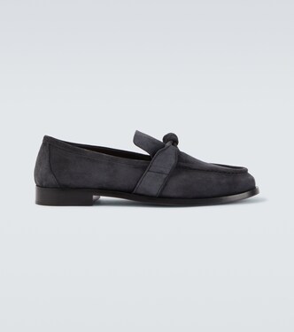 Loafers Astaire Knot aus Veloursleder | Bottega Veneta