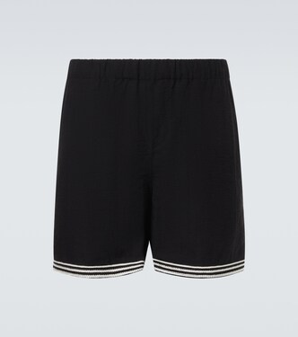 Embroidered shorts | Commas