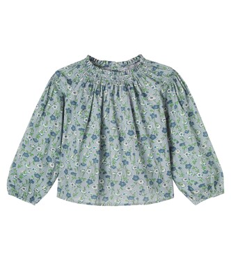 Blandine floral cotton blouse | Bonpoint