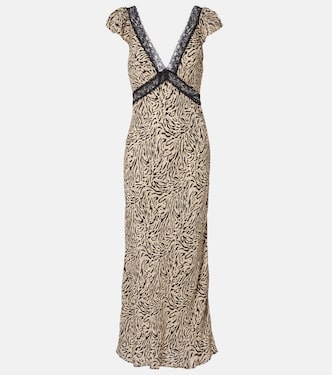 Iggy embroidered midi dress | Rixo