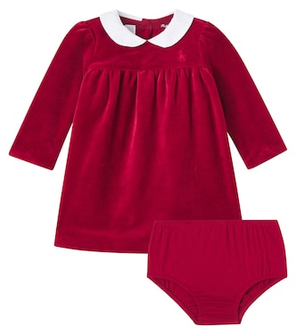 Baby cotton-blend dress and bloomers set | Polo Ralph Lauren Kids