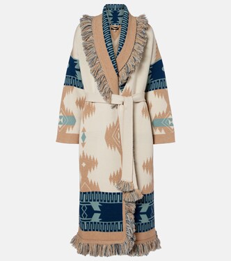 Icon jacquard virgin wool cardigan | Alanui