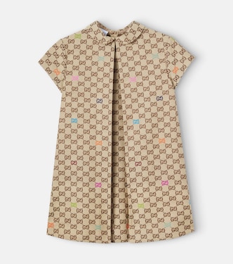 GG cotton-blend dress | Gucci Kids