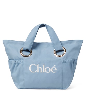 Tasche aus Canvas mit Leder | Chloé Kids
