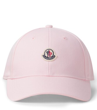 Logo cotton canvas baseball cap | Moncler Enfant