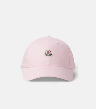 Logo cotton canvas baseball cap | Moncler Enfant