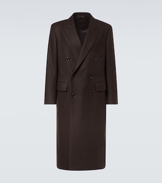 Double-breasted cashmere coat | Tom Ford