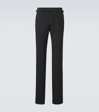 Wool straight pants | Tom Ford