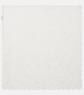 Embroidered silk, wool and cotton-blend scarf | Magda Butrym