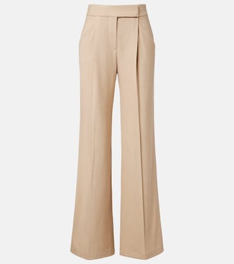 Pleated wide-leg pants | Veronica Beard