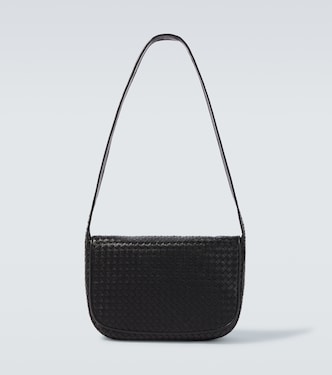 Veneto Intrecciato Large leather shoulder bag | Bottega Veneta