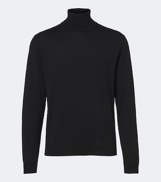 Virgin wool turtleneck sweater | Slowear
