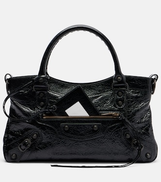 Le City Small leather top-handle bag | Balenciaga