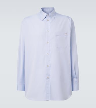 VGold cotton Oxford shirt | Valentino