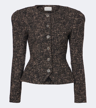 Wool and cashmere-blend bouclé jacket | Magda Butrym