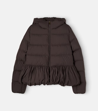 Ruffle down jacket | Moncler Enfant