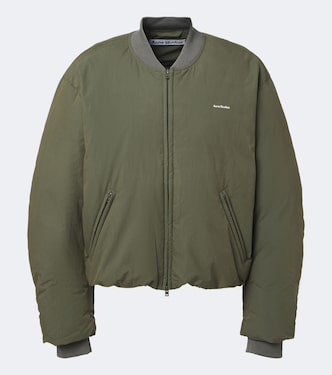 Cotton-blend poplin down bomber jacket | Acne Studios