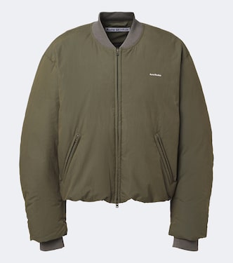 Cotton-blend poplin down bomber jacket | Acne Studios