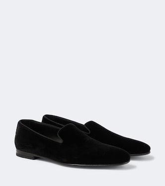 Mocassini Mario in velluto | Manolo Blahnik