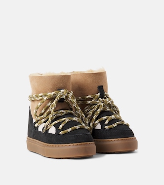 Schneestiefel Classic aus Veloursleder | Inuikii Kids