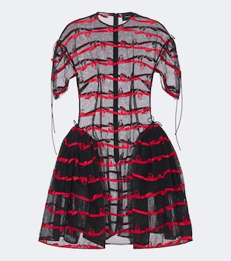 Bow-detail tulle minidress | Simone Rocha