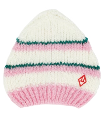Cable-knit wool-blend beanie | The Animals Observatory