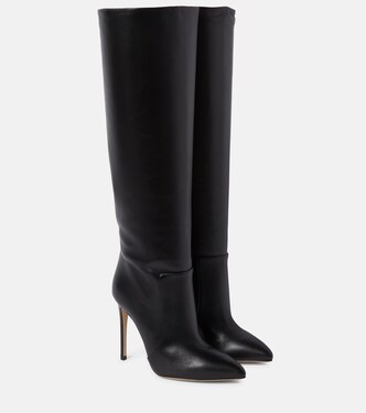 Leather knee-high boots | Paris Texas