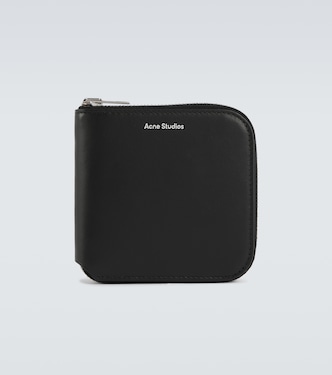 Zipped leather wallet | Acne Studios