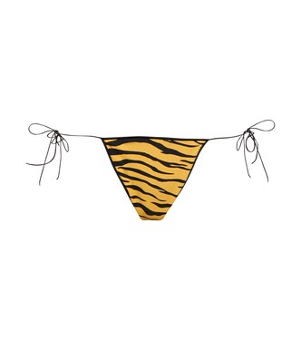 The C zebra-print bikini bottoms | Tropic of C