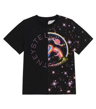 Printed cotton jersey T-shirt | Stella McCartney Kids