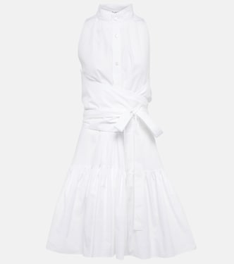 Cotton poplin minidress | Alaïa