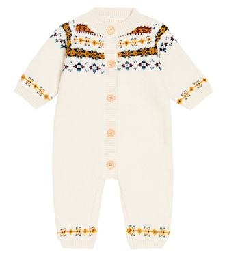 Baby Noe wool-blend jumpsuit | Louise Misha