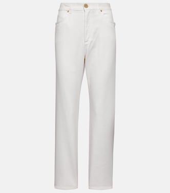 High-Rise Straight Jeans | Balmain