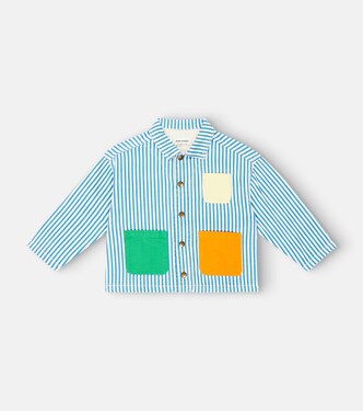 Veste en coton à rayures | Bobo Choses