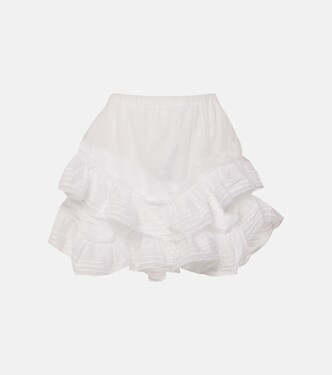 Shorts Gisele de algodón con encaje | Marant Etoile